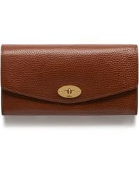 Mulberry - Darley Wallet Small Classic Grain - Lyst