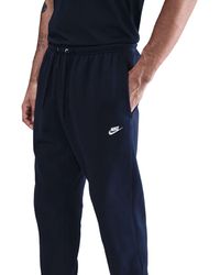 Nike - Club Cuff Pant Closed Hem Jersey Jogging Bottoms - Lyst
