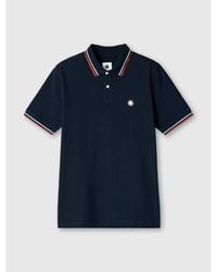 Pretty Green - Brixton Short-Sleeve Polo Shirt - Lyst