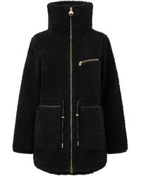 Barbour - Kemora Full-Zip Funnel-Neck Sherpa Jacket - Lyst