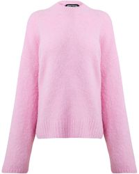 WRSTBHVR - Crew Neck Jumper - Lyst