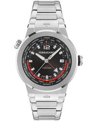 Ferragamo - F-80 Tonneau Analogue Quartz Watch - Lyst