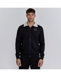 SIKSILK - Short-Sleeve Crest Tracksuit Top - Lyst