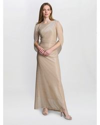 Gina Bacconi - Joanna Metallic Knit Maxi Dress - Lyst