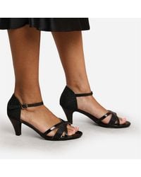 Where's That From - Wheres Mid Block Heel Strappy Sandals - Lyst