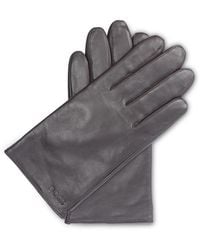 BOSS - Gioli Leather Gloves - Lyst
