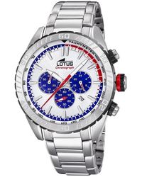 Lotus - Stainless Steel Sports Analogue Quartz Watch - Lyst