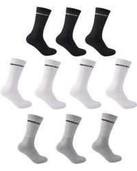 Donnay - 10 Pack Crew Socks 12 - Lyst