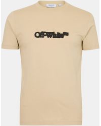 Off-White c/o Virgil Abloh - Spray Arrow Arrow Logo Print T-Shirt - Lyst