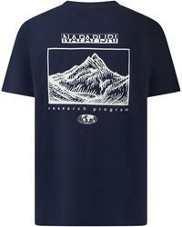 Napapijri - Graphic T-Shirt - Lyst