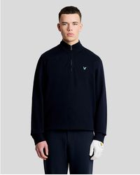 Lyle & Scott - Lyle & Scott Golf Eagle Quarter Zip Midlayer - Lyst