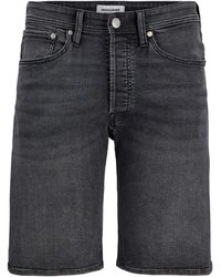 Jack & Jones - Rick Slim Denim Shorts - Lyst