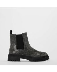 Steve Madden - Moonlit Flat Ankle Boots - Lyst