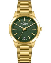 Rotary - Ladies Heritage Dial Ss Bracelet Watc - Lyst