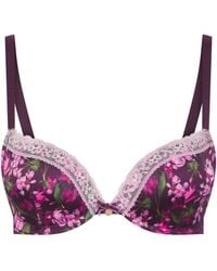 Ted Baker - Bak Diam Push Up Plunge Bra - Lyst