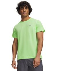 Under Armour - Velociti Reflect Short Sleeve Lumos Lime Reflective - Lyst