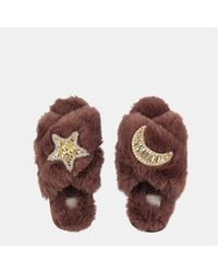 Biba - Embellished Slider Slipper - Lyst