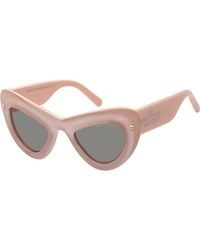 Marc Jacobs - Cat Eye Round Sunglasses - Lyst