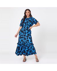 Be You - You Floral Midi Dress - Lyst