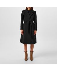 Barbour - Clodagh Wool Mid-Length Trench Overcoat - Lyst