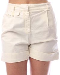 BOSS - Tasandriad High-Waisted Relaxed Fit Denim Shorts - Lyst