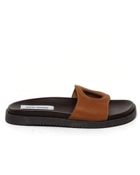 Steve Madden - Mayke Solid Flat Sandals - Lyst