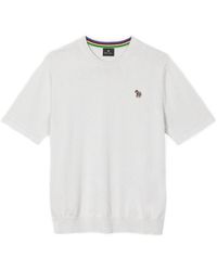 PS by Paul Smith - Ps Zeb Knit Tee Sn33 - Lyst