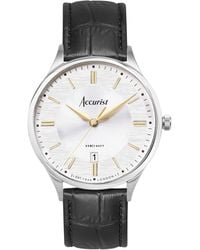 Accurist - Classic Stainless Steel Classic Analogue Quartz Watch - Lyst