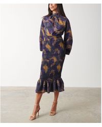 Pretty Lavish - Emly Midaxi Bodycon Dress - Lyst
