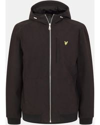 Lyle & Scott - Lightweight Hooded Long Sleeve Softshell Jacket - Lyst
