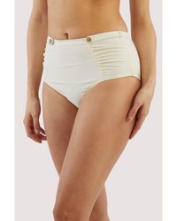 Playful Promises - Bettie Page Eco Honey Sweetheart Bikini Brie - Lyst