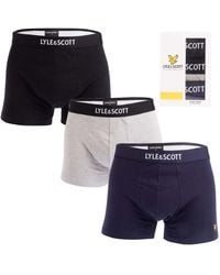 Lyle & Scott - And Devon 3 Pack Boxer Shorts - Lyst