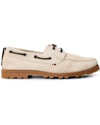 Tommy Hilfiger - Boat Shoe Suede Low-Top Trainers - Lyst