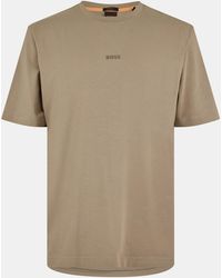 BOSS - Oversized Tchup T-Shirt With Logo Detail - Lyst