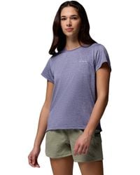Columbia - Bluevista Hill Ss Crew - Lyst