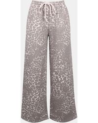 Miso - Open Hem Fleece Joggers - Lyst