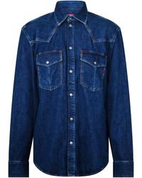 DIESEL - D-Ocean Cowboy Shirt - Lyst