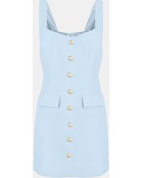 Bardot - Emilie Boucle Mini Pinafore Dress - Lyst