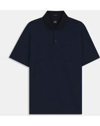 BOSS - H-Parris 102 Mercerised Cotton Polo Shirt - Lyst