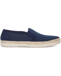Dune - Ferdo Canvas Slip On Espadrilles - Lyst