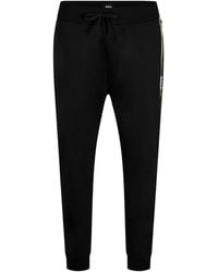 BOSS - Authentic Cotton Joggers - Lyst