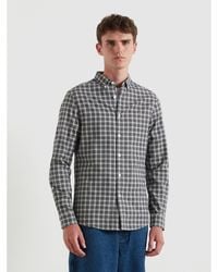 Farah - Milners Check Long Sleeve Patterned Shirt - Lyst