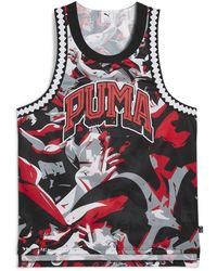 PUMA - Performance Basketball Jersey - Lyst