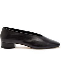 Aeyde - Delia Nappa Leather Ballet Pumps - Lyst