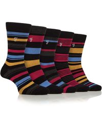 Farah - Stripe Crew Socks - Lyst