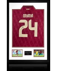 The Fan Cave - Amadou Onana Signed Belgium Shirt Premium Frame - Lyst