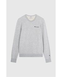 Champion - Icons Fleece Crewneck Sweatshirt - Lyst
