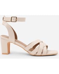 Where's That From - Creampu Caity Wide-Fit Triple Link-Chain Detail Sa - Lyst