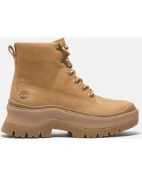 Timberland - Roxie Lane Mid-Lace Up Boot Size 6 - Lyst