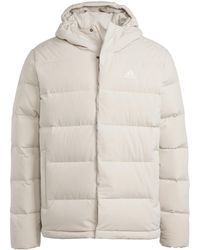 adidas - Helionic Hooded Down Jacket - Lyst